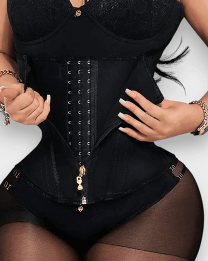 Zip & Breasted Body Shaper Tank Top