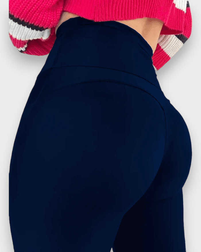 Tummy Control Zipper Butt Lift Pants