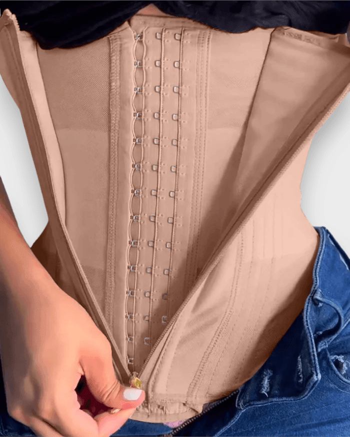 Zip & Breasted Body Shaper Tank Top